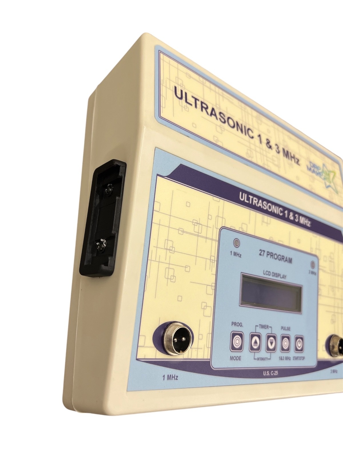US Pro Ultrasound Therapy 1MHz & 3MHz Unit Home Use Physical Therapy Machine