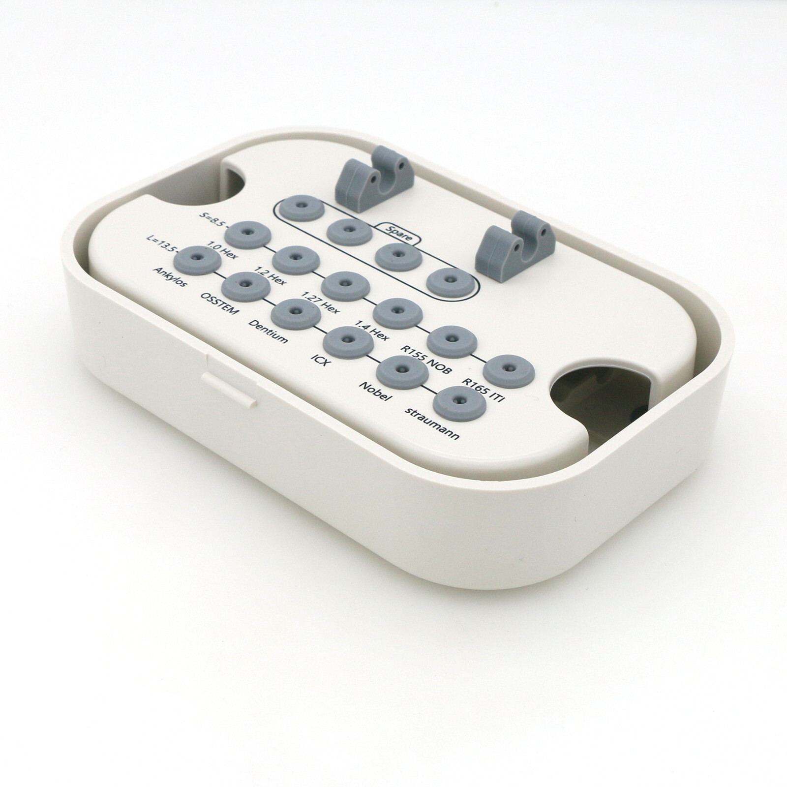 135°C Autoclavable Universal Implant Box For Implant Prosthetic Kits Sterilized