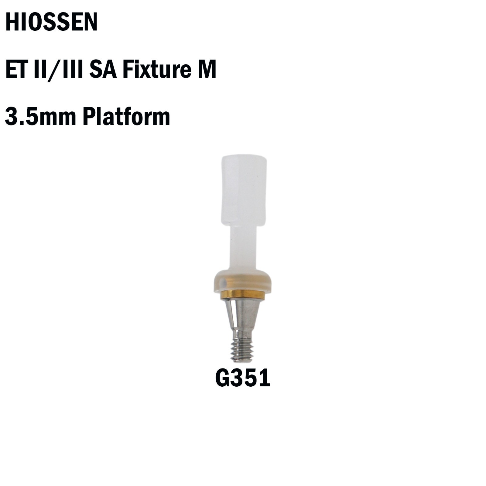 Dental Locator Abutment Compatible Multi Implant Systems Overdenture Attachment