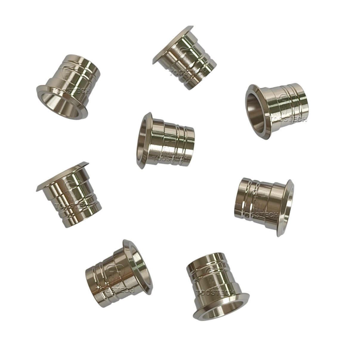 6pcs Ti Base for Multi unit abutment MU titanium base fits C-TECH platform D5.8