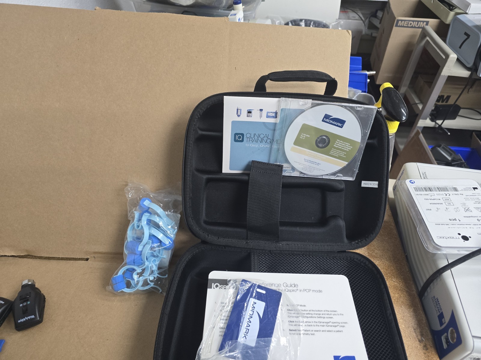 Midmark IQspiro 1-100-1225 Spirometry Unit nice condition as pictured working