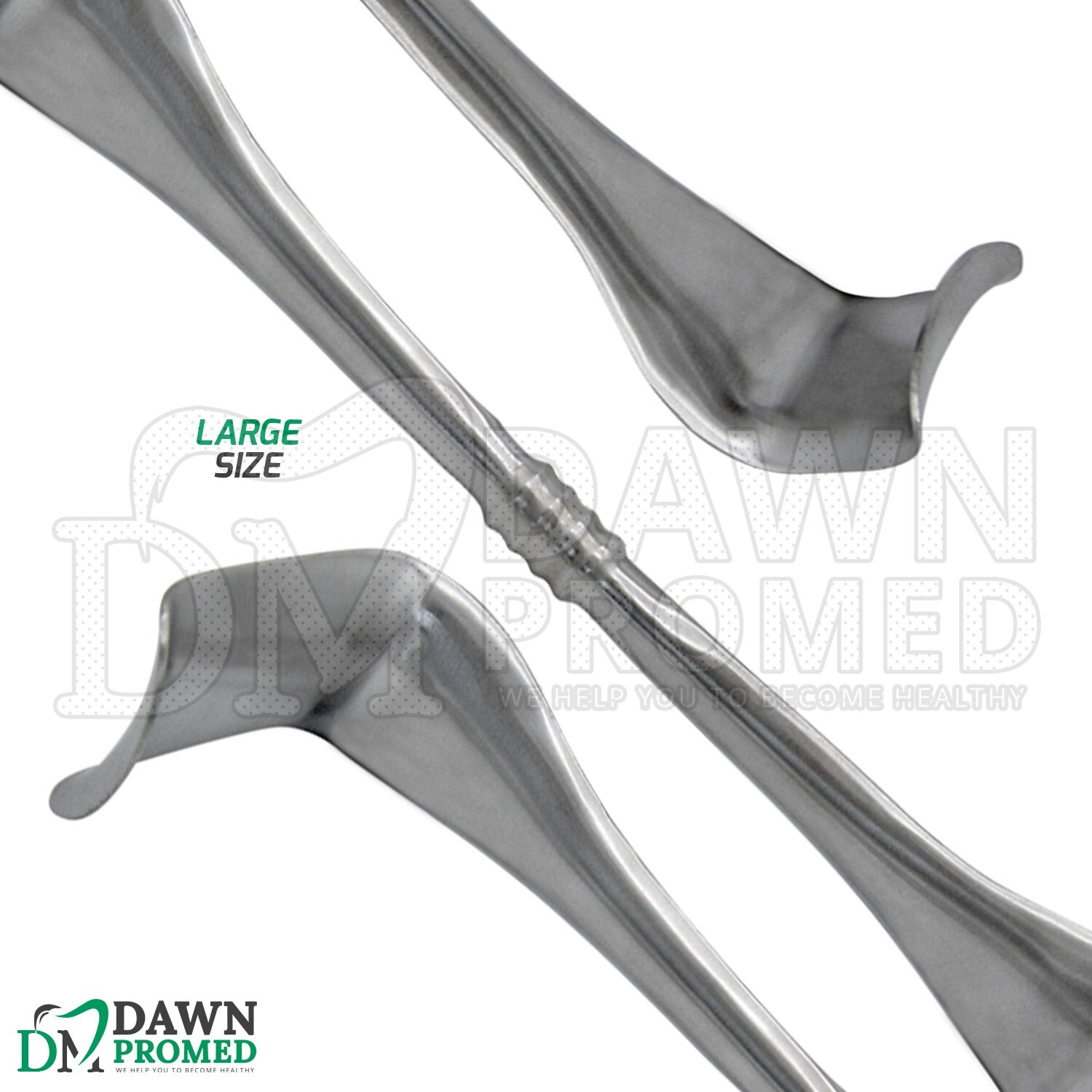 2 Pcs Richardson-Eastman Retractor Small & Large Double Ended Surgical Vet Set