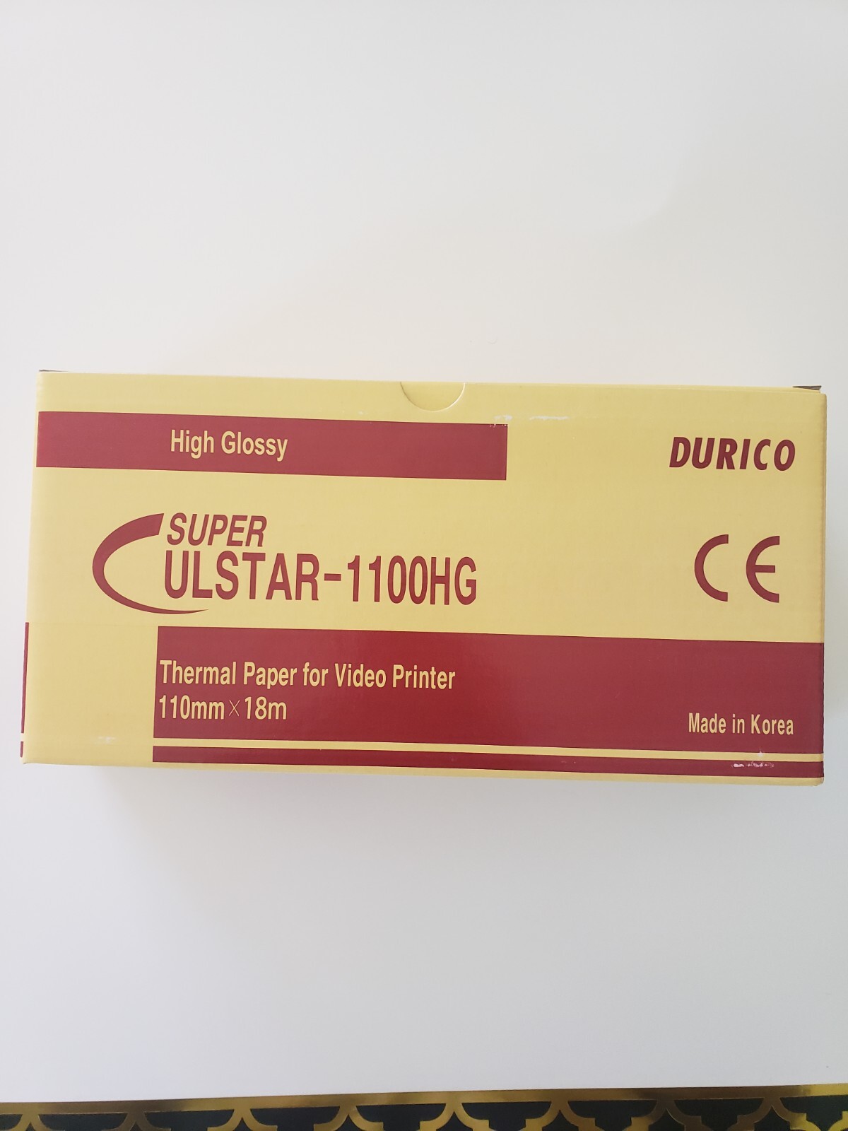 10 Rolls Durico 1100HG Ultrasound Thermal Paper Sony & Mitsubishi Compatible