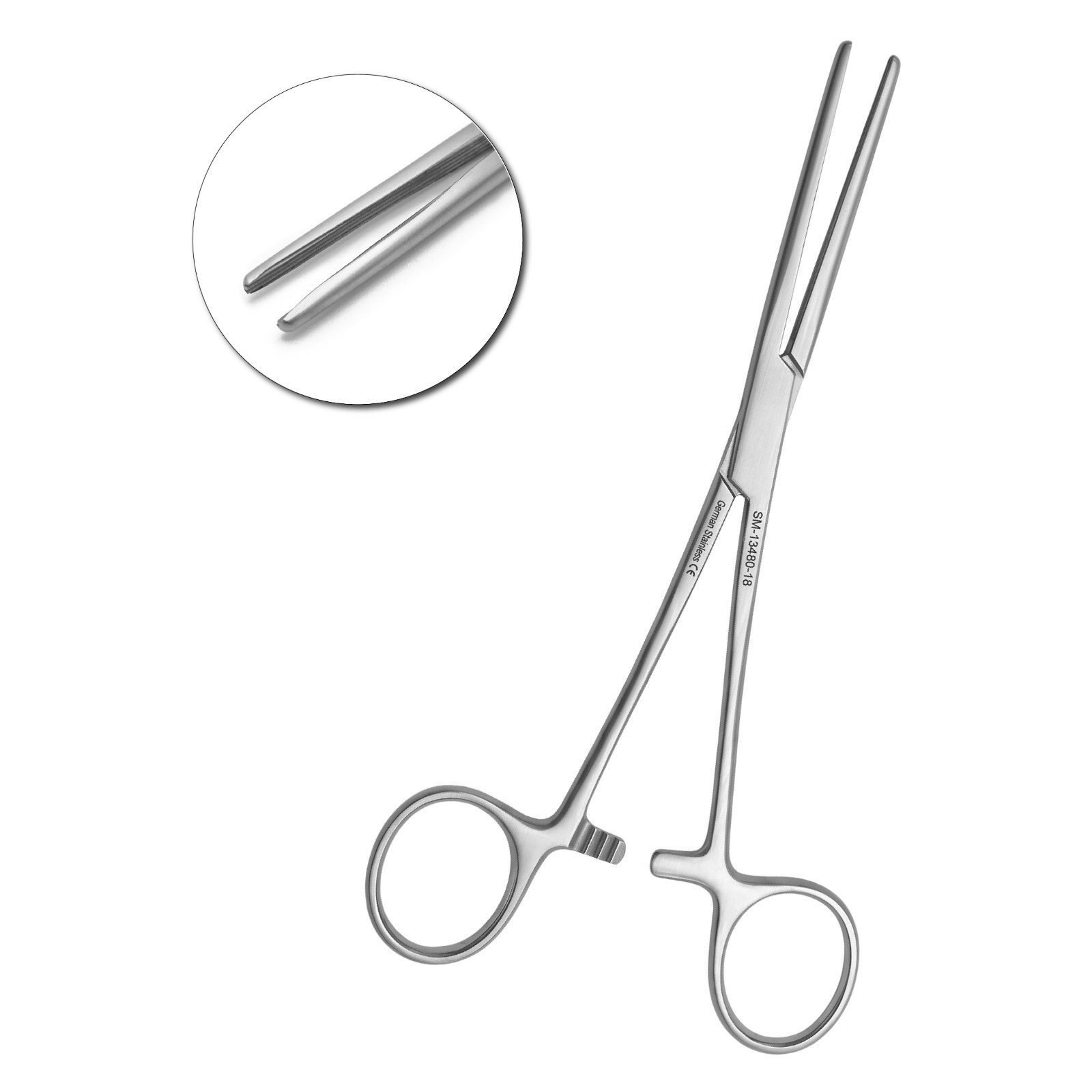 Reusable Brim Bridge Forceps Straight 18 cm Surgical Instrument German Grade