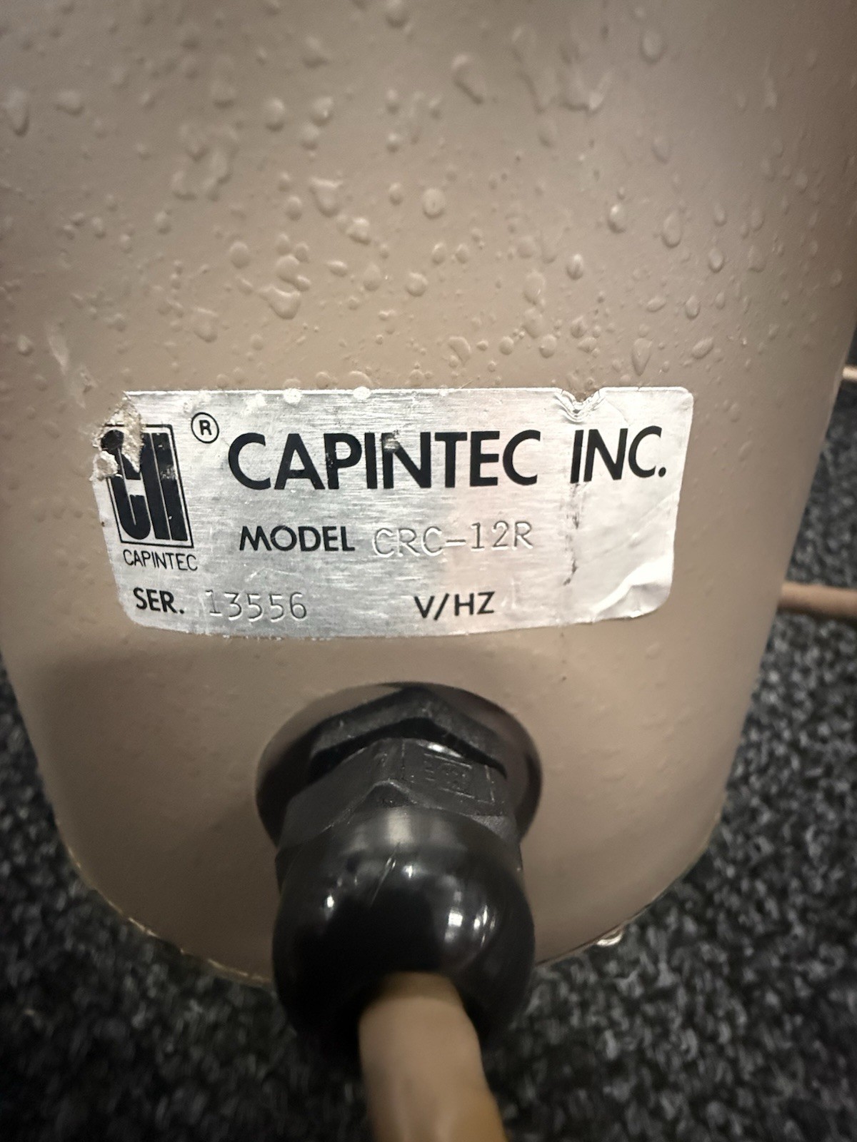Capintec CRC-12R Radioisotope Calibrator Ionization Chamber for Nuclear Medicine