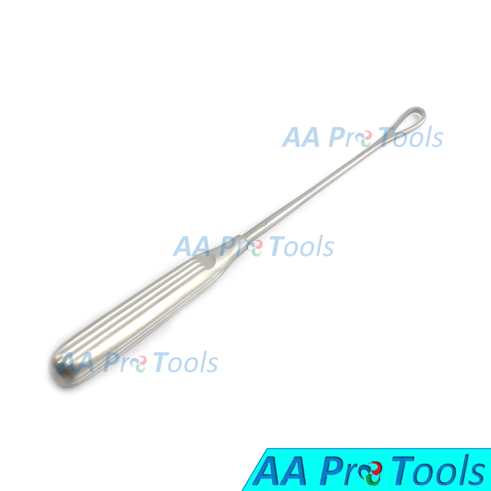 AA Pro: Thomas Uterine Curette, Fig No.5, Malleable Shaft, Blunt Blades, 11″