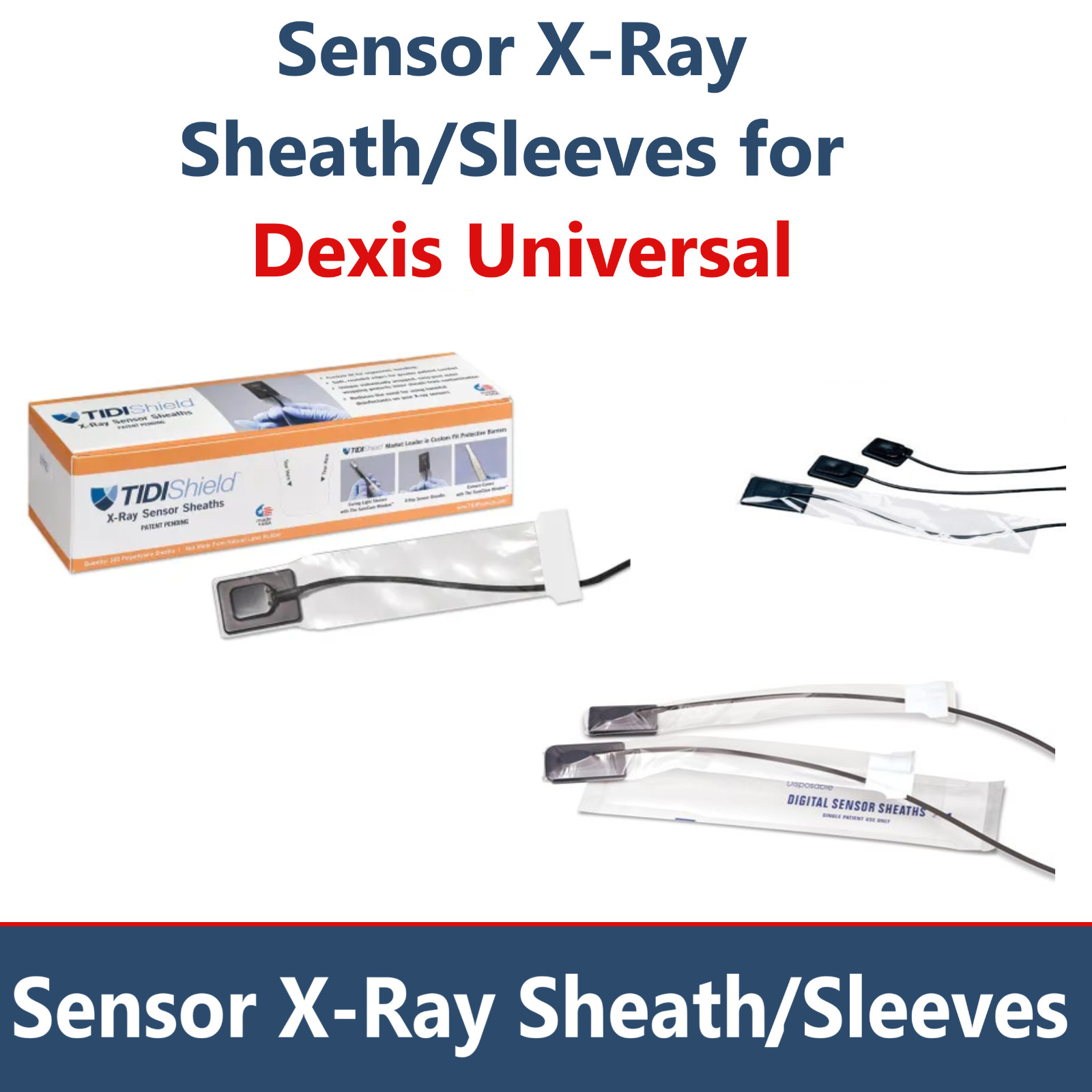 Dental Digital X-Ray Sensor Sleeve Sensor Sheath For Dexis Universal 500/Bx Tidi