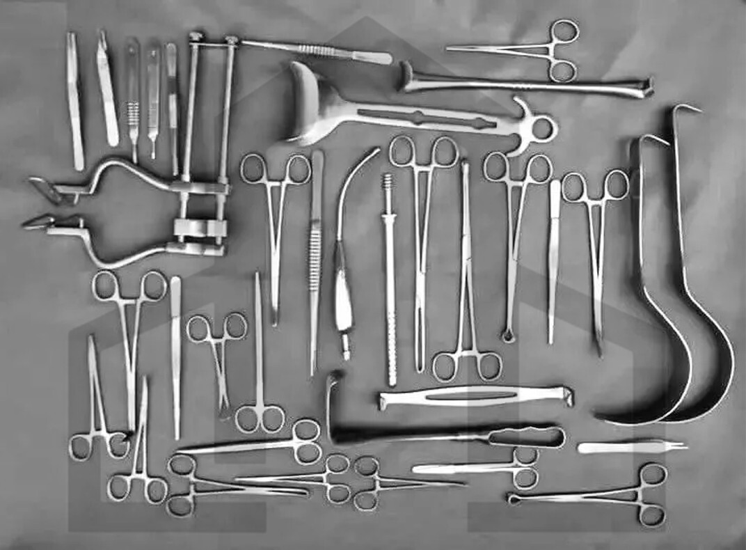 Basic Laparotomy General Surgery Surgical Instruments 108 PCS Set