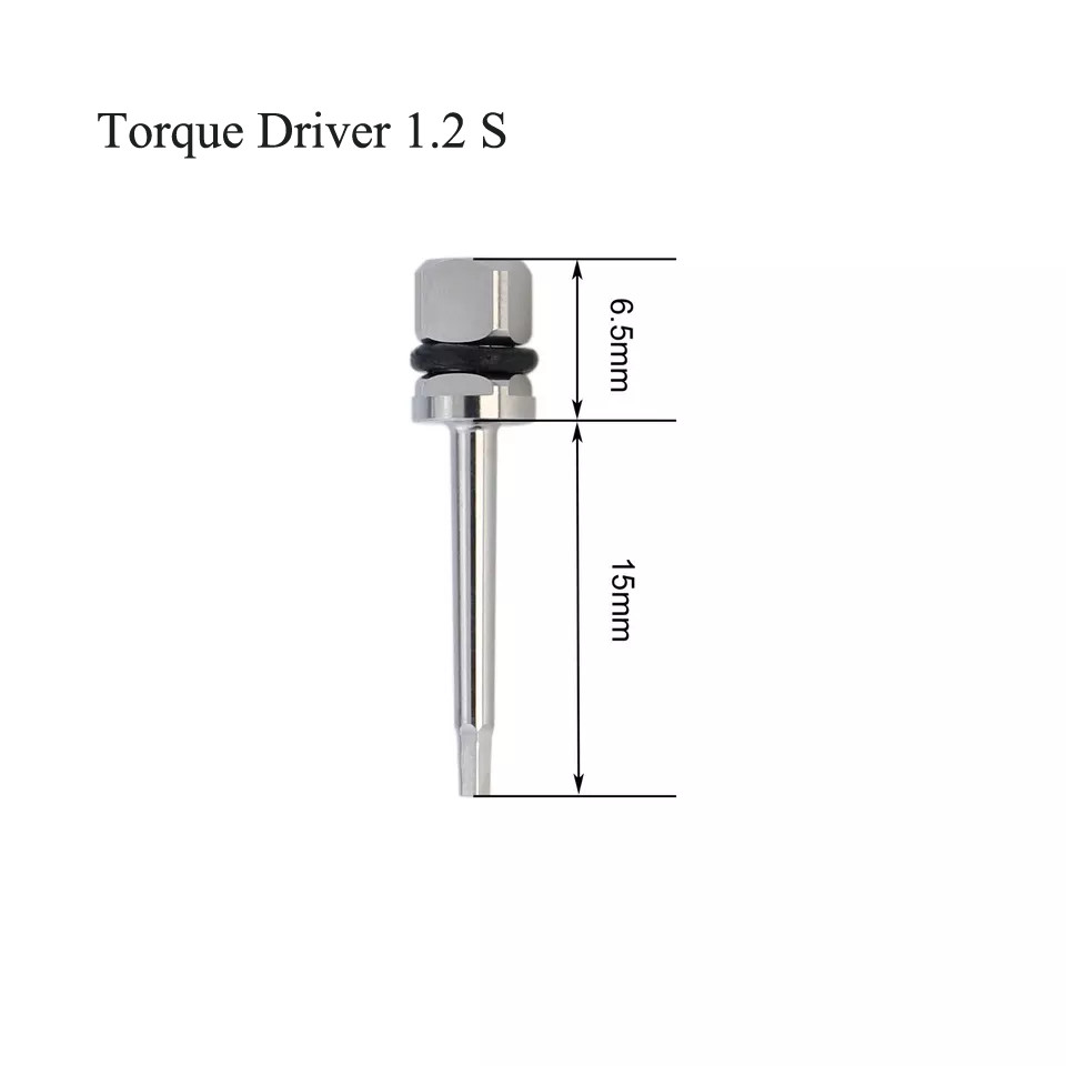 Hiossen Osstem Torque Driver Square Implant Hand Screwdriver Manual Hex 1.2mm