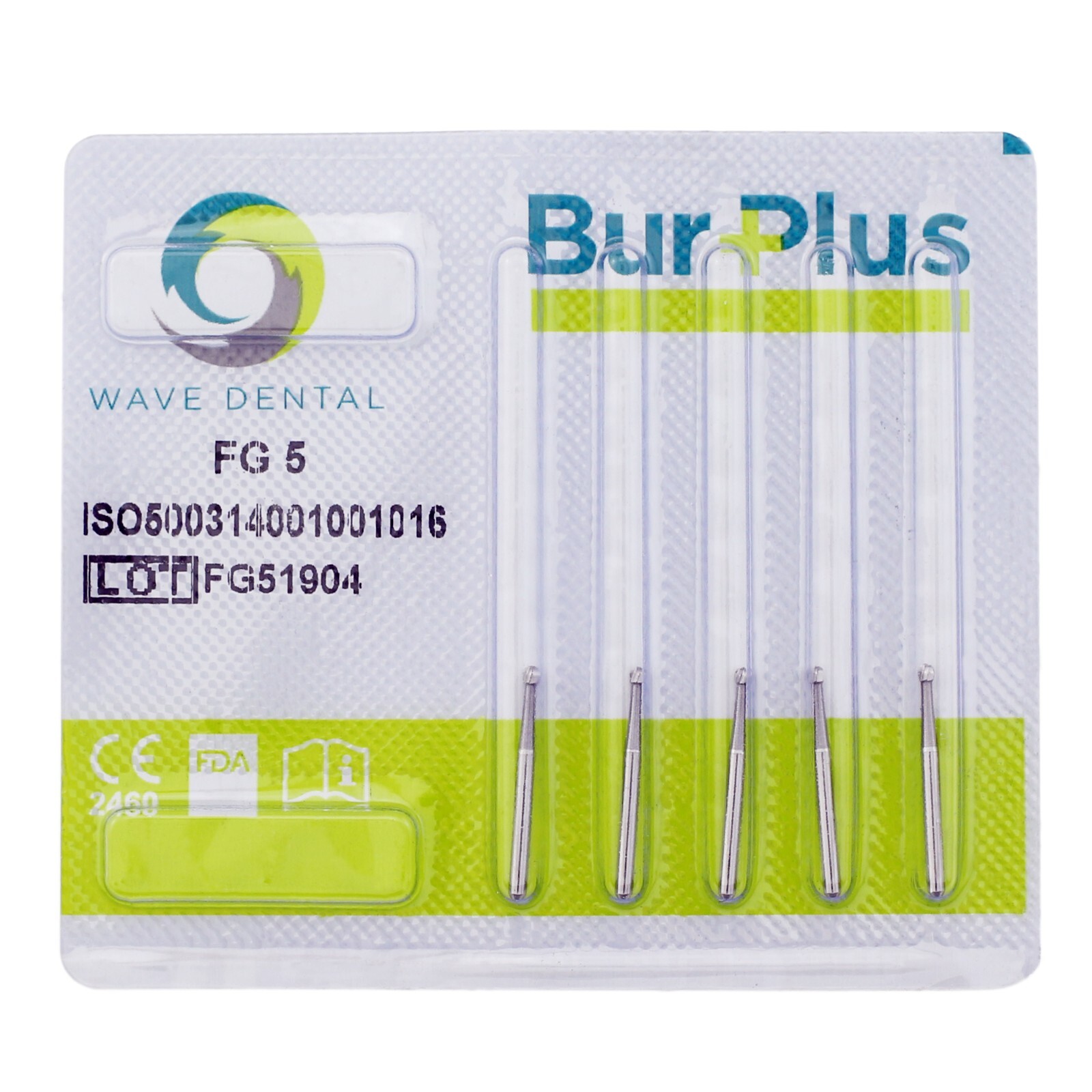 Wave Dental Carbide Burs Round Ball High Speed Burr Friction Grip FG 1/4 1/2 4 6
