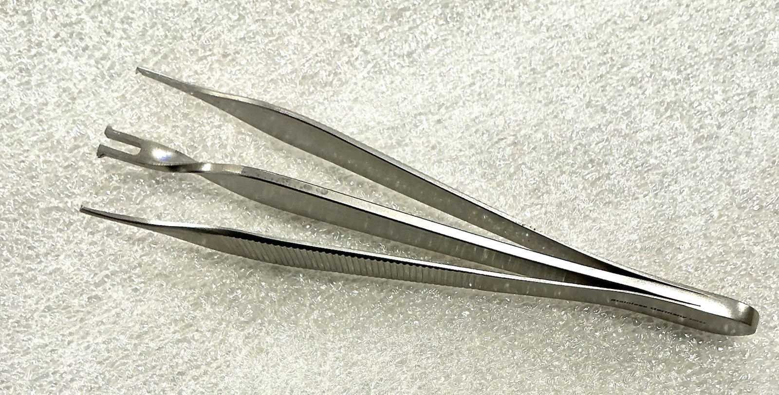INSORB 9100 Stainles Germany Dual Tip 12.5cm Forceps Plastic Surgical Instrument