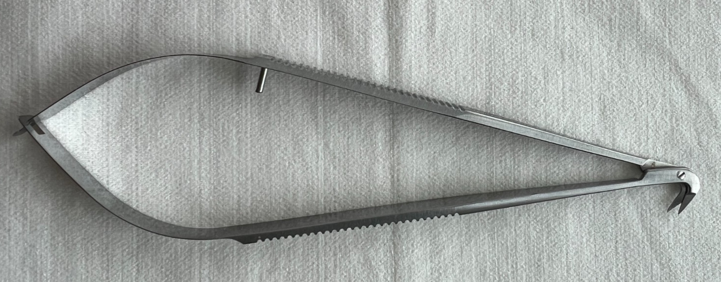 Pilling Surgical 357691 Micro Vascular Angled Scissors 120 Degree 7 mm X 6-1/4″