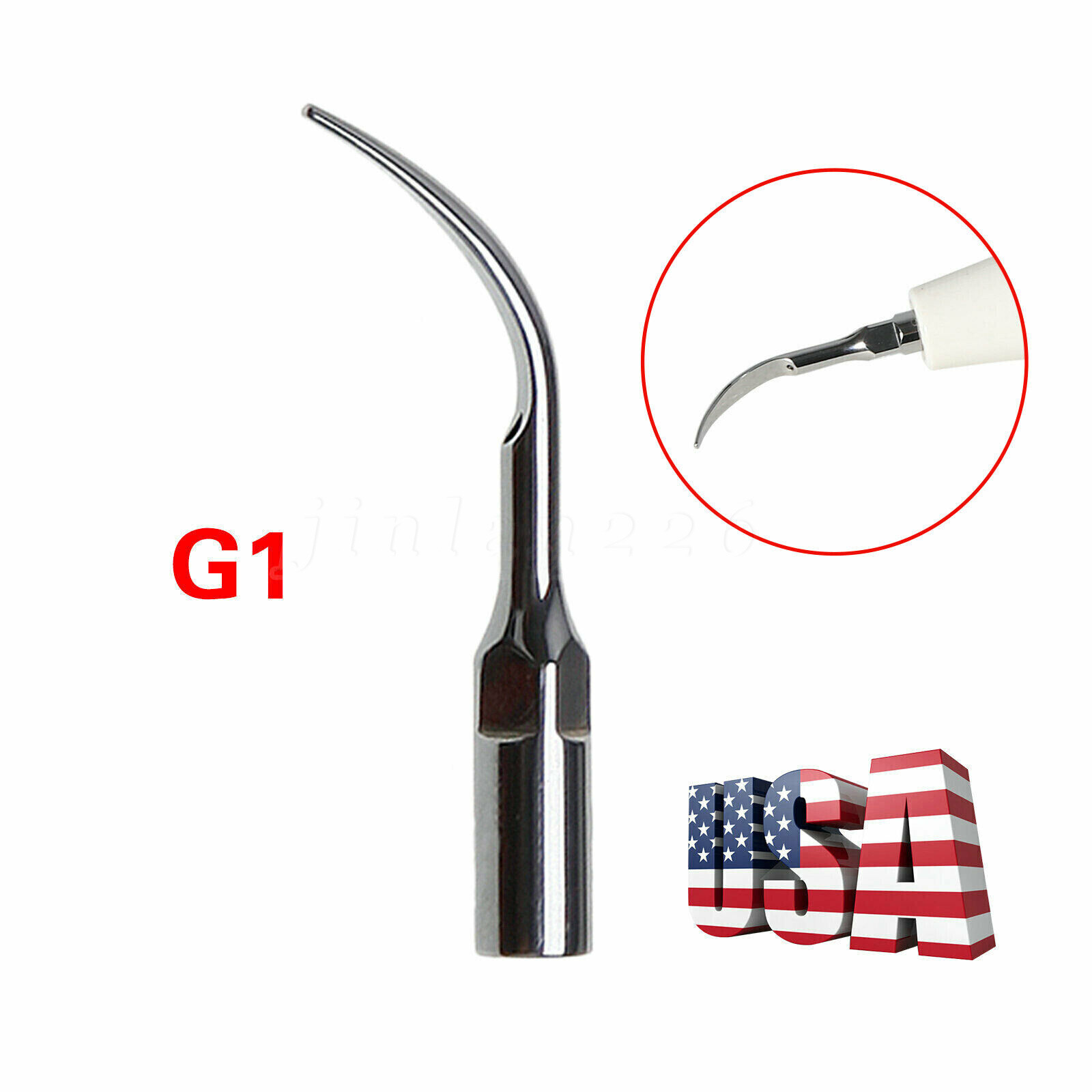 5 Puntas escalador ultrasónico dental Fit EMS Cavitron/DTE SATELEC pieza de mano