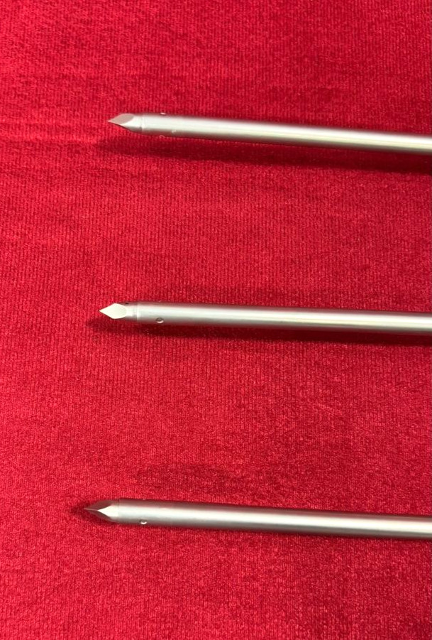 3pc-Laparoscopic Trocar Cannula 5mmx90mm SS Best Quality Reusable Instruments