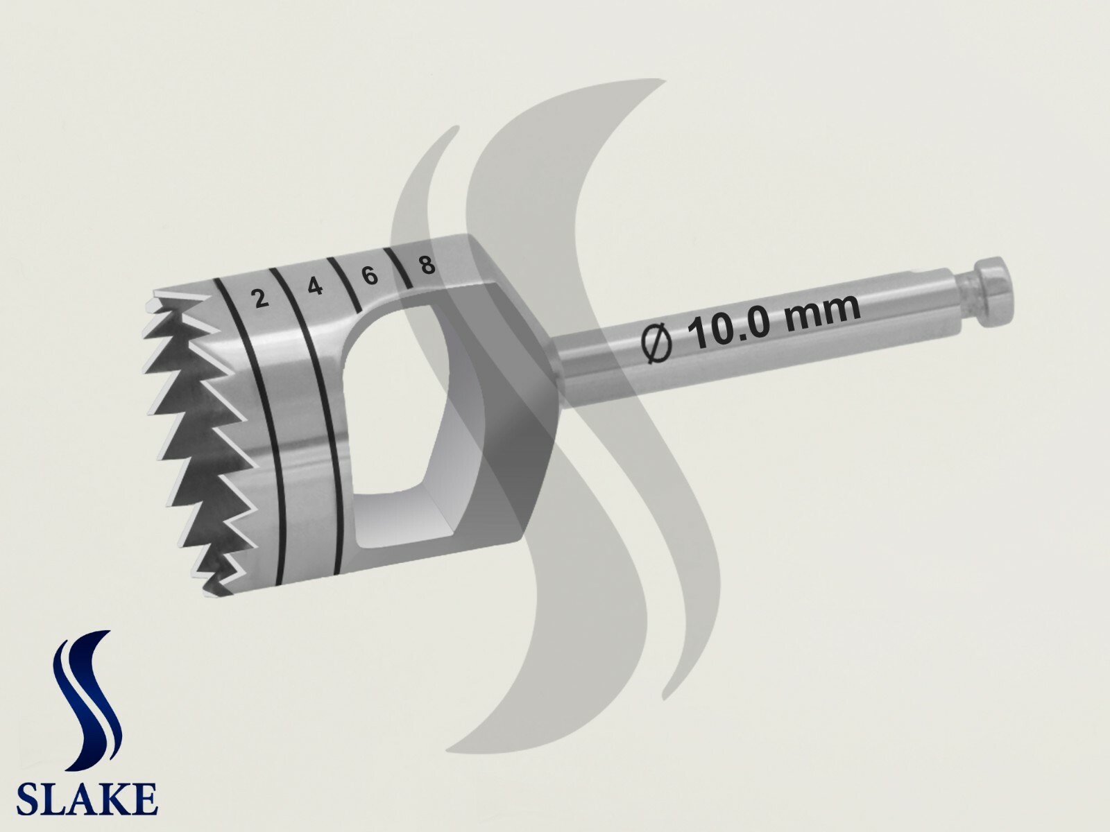 Dental Trephine Drill 10mm Surgical Surgery HIGH Quality Stainless CE