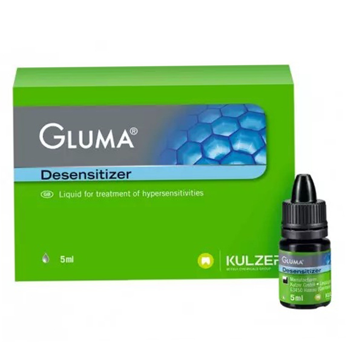 Heraeus Kulzer Gluma Desensitizer, Treatment of Hypersensitive 5ml (Free Ship)
