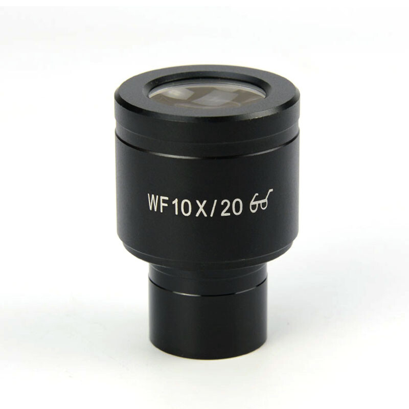 10X Biological Microscope Eyepiece 23.2mm Caliber Wide Field Ocular Lens