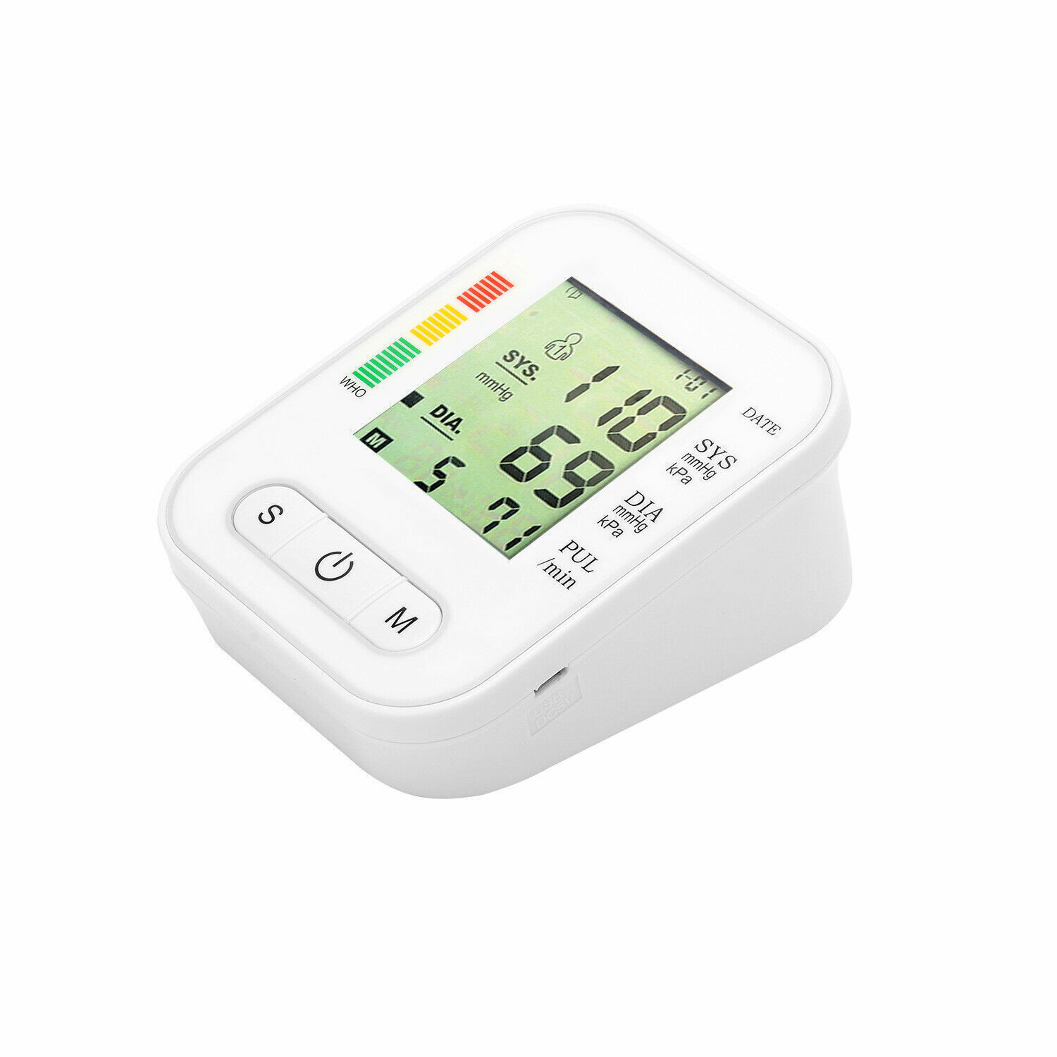 Electric Arm Automatic Blood Pressure Monitor BP Sphygmomanometer Pressure Meter
