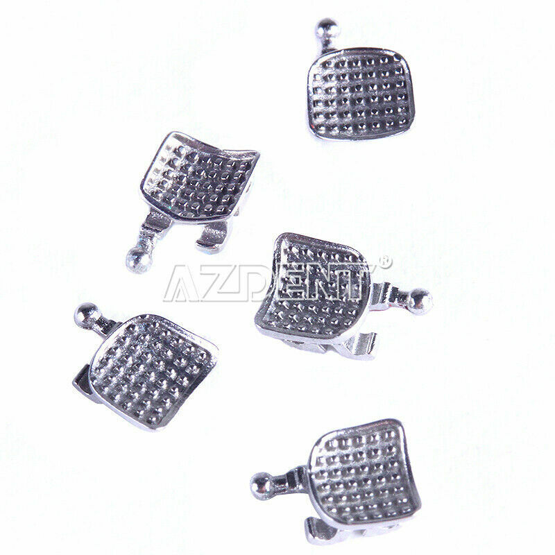 10X Dental Orthodontic Brackets Braces Mini Roth MBT 022/018 Hook3/345 Monoblock