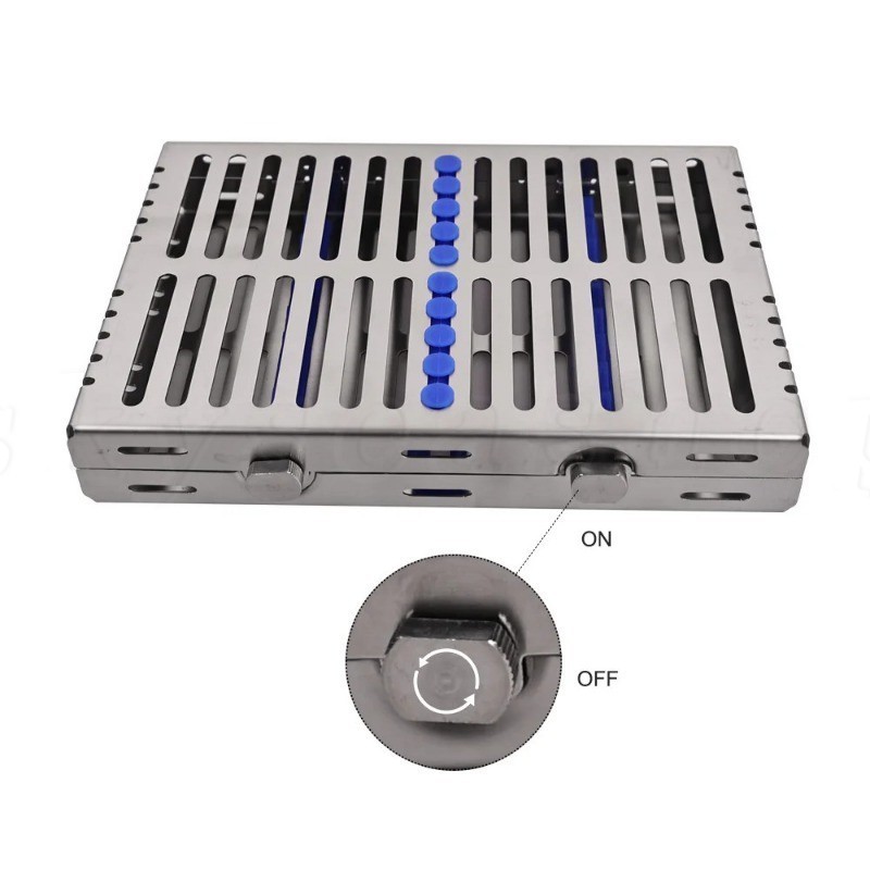 Dental Sterilization Rack Surgical Autoclavable Sterilization Disinfection Box