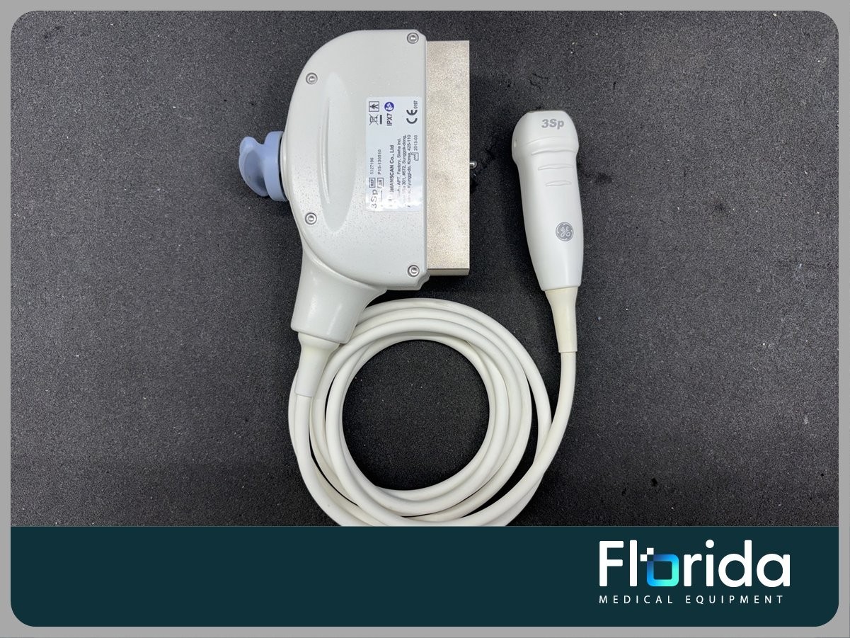 2013 GE 3SP PHASED ARRAY ULTRASOUND TRANSDUCER PROBE REF: 5327196 FAST SHIPPING