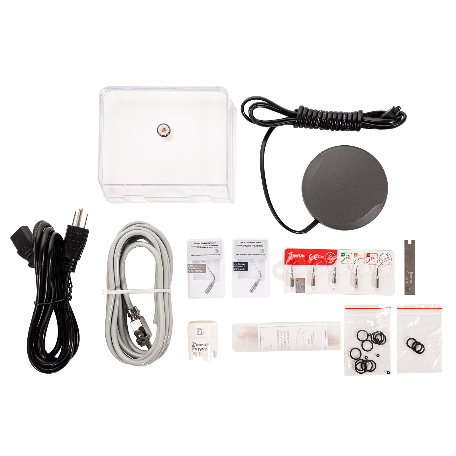 Original Woodpecker Dental U600 Ultrasonic Piezo Scaler HW-6 Handpiece
