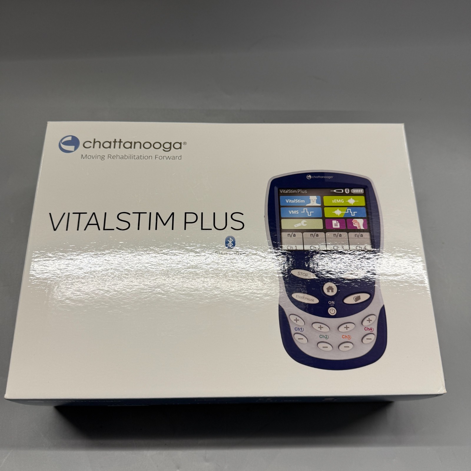 NEW CHATTANOOGA VITALSTIM PLUS ELECTROTHERAPY AND SEMG BIOFEEDBACK SYSTEM 5923-3