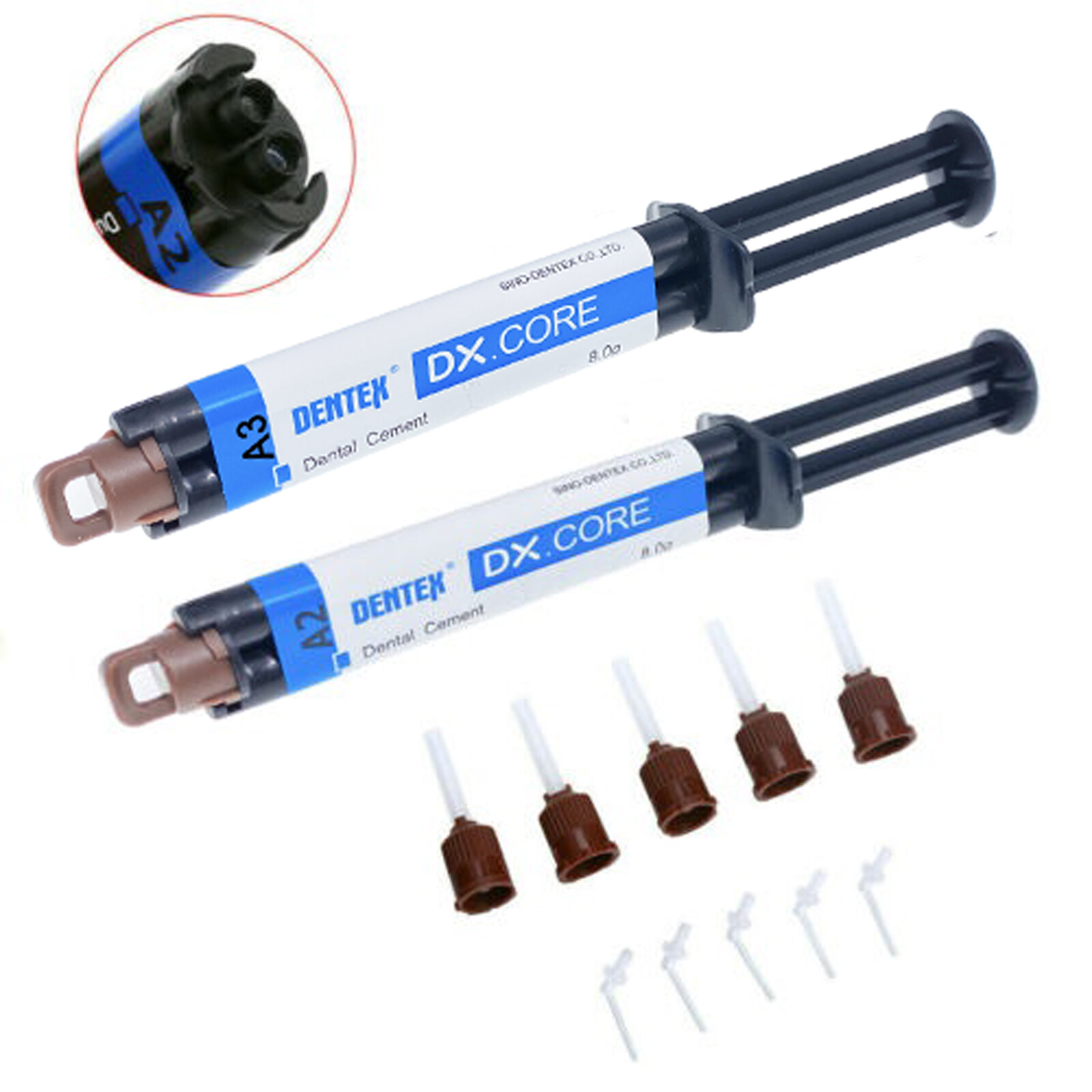 Dentex Dental Dual Cure Flowable Composite Resin Refill Core Build Up DX.CORE