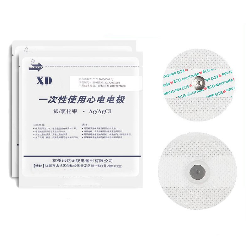 Electrode Replacement Pads for Portable ECG EKG Heart Monitor