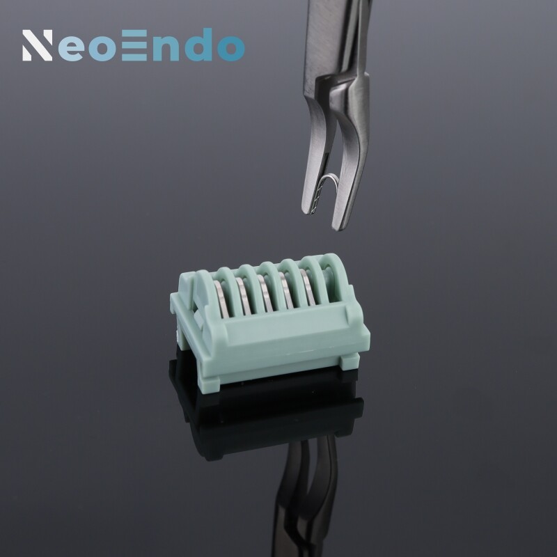 Open Surgery Titanium Clips Applier Surgical Ligation Clip Applicator