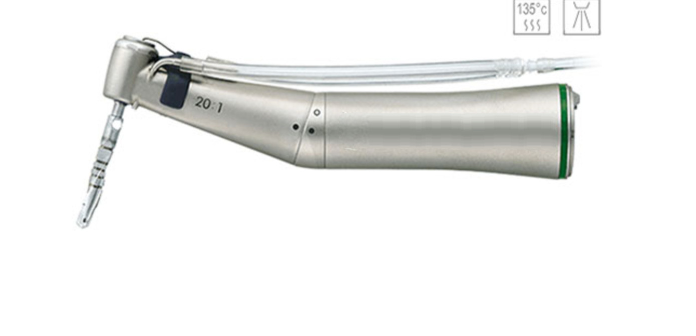 Dental Fiber Optic 20:1 Implant Contra Angle Handpiece Fitting X-DSG20L Crexstar