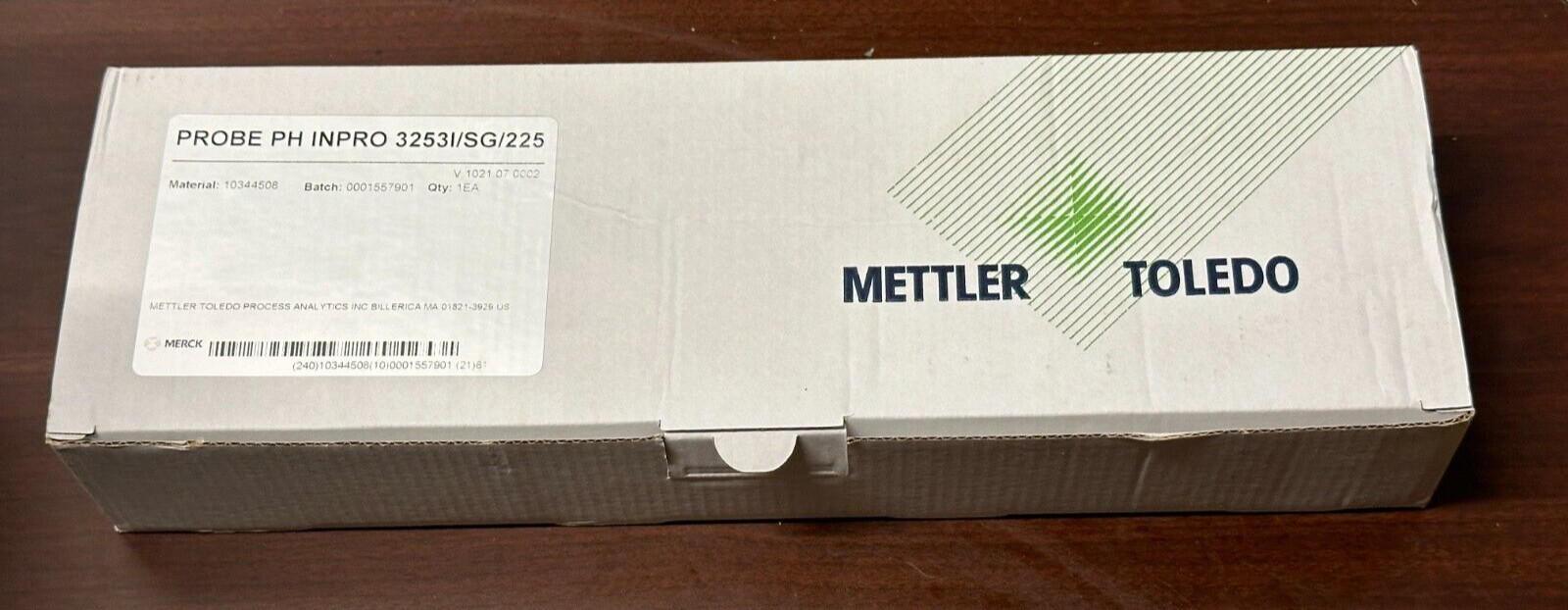 Mettler Toledo pH Sensor InPro 3253i SG/225 52005378 pH, ORP & Temp Probe