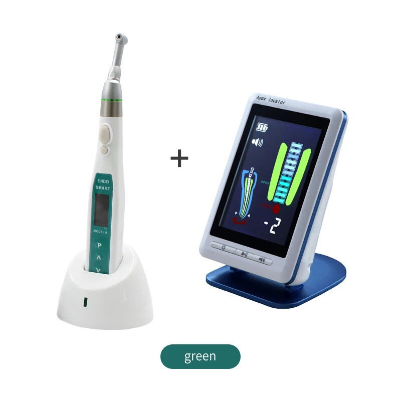 Dental Cordless Endo Motor 16:1 Contra Angle Apex Locator Root Canal Finder