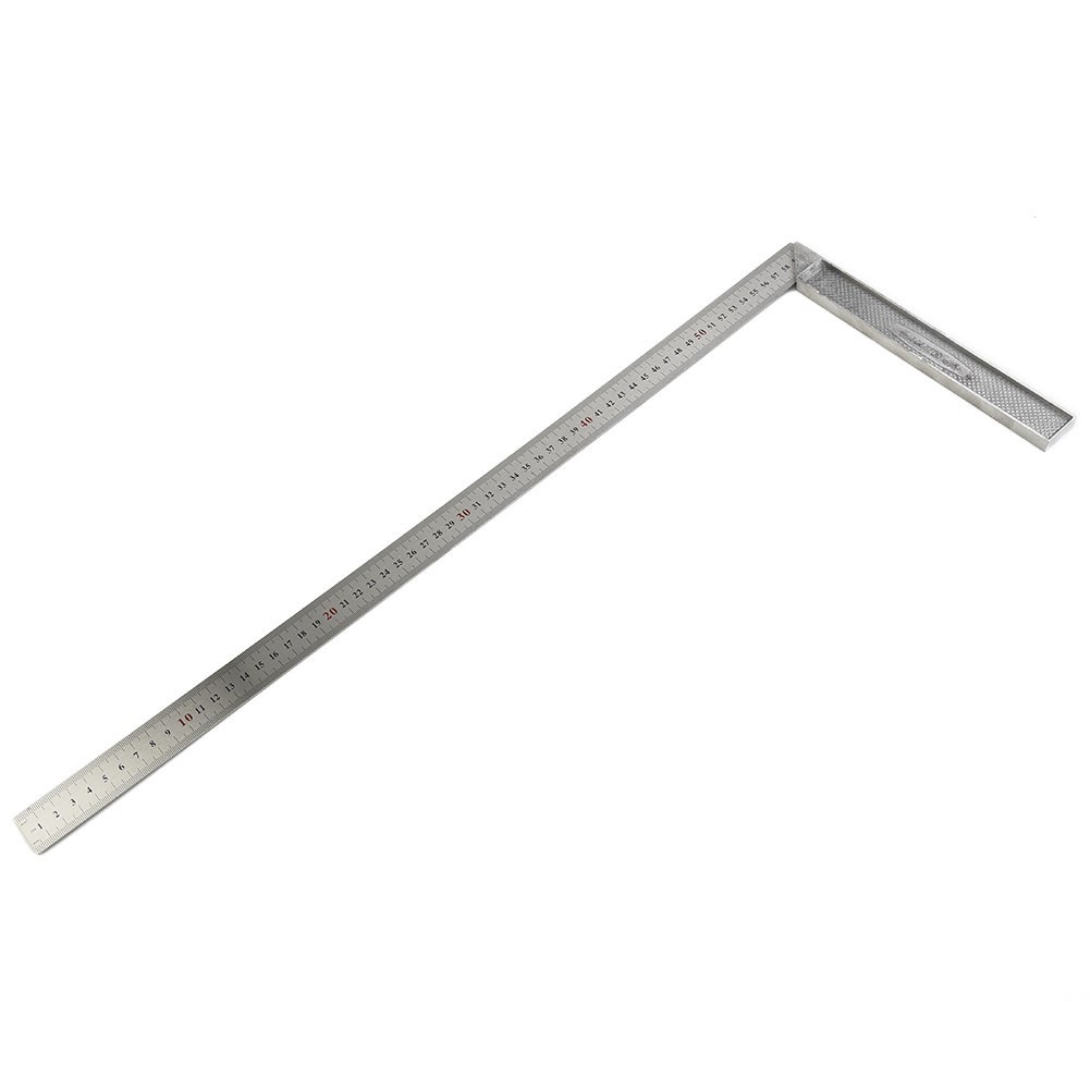 Heavy Duty 250mm Carpenter Ruler L Shape Angle Square Ruler for Carpentry