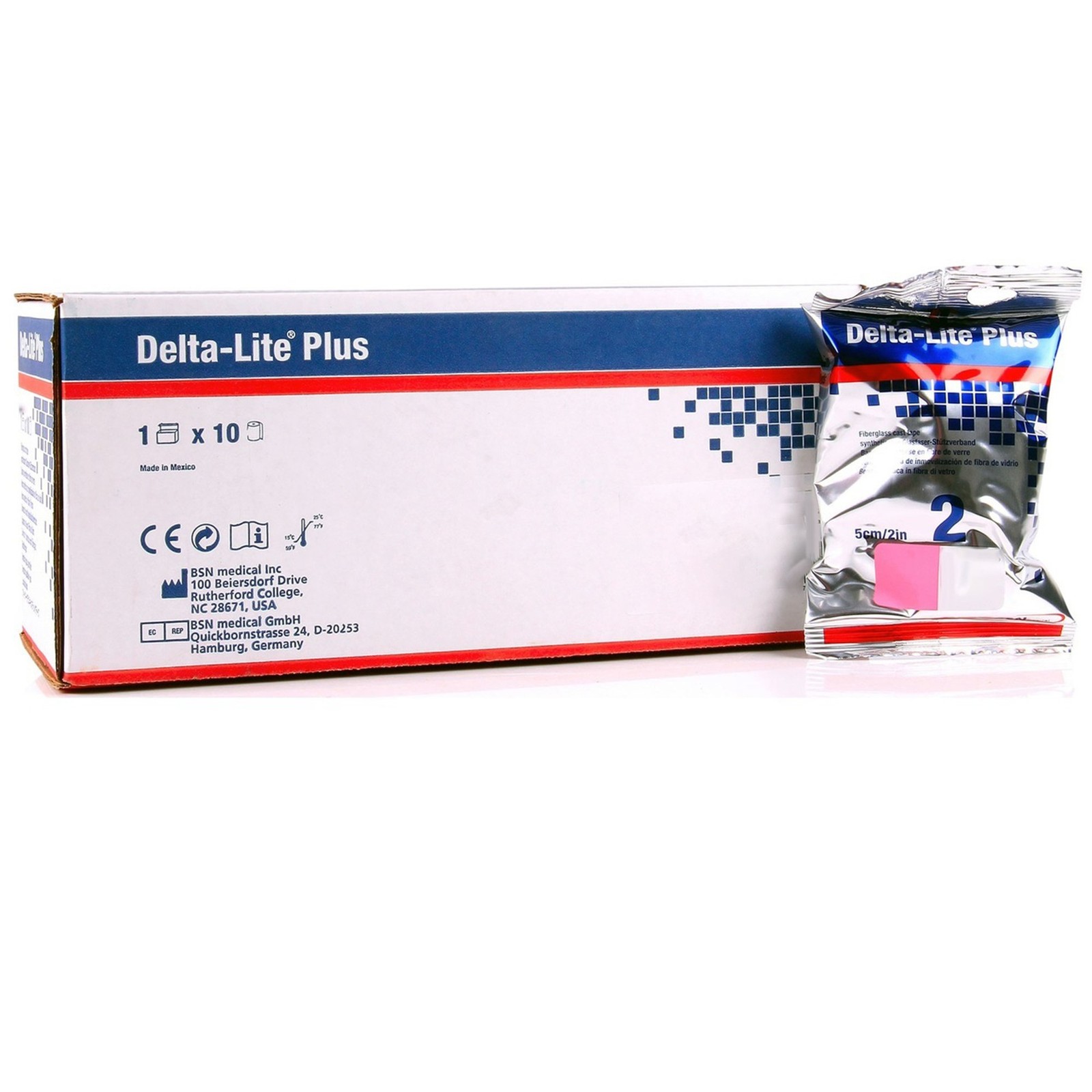 Delta-Lite Plus Cast Tape 2 Inch X 12 Foot Pink 7345855 10 Ct