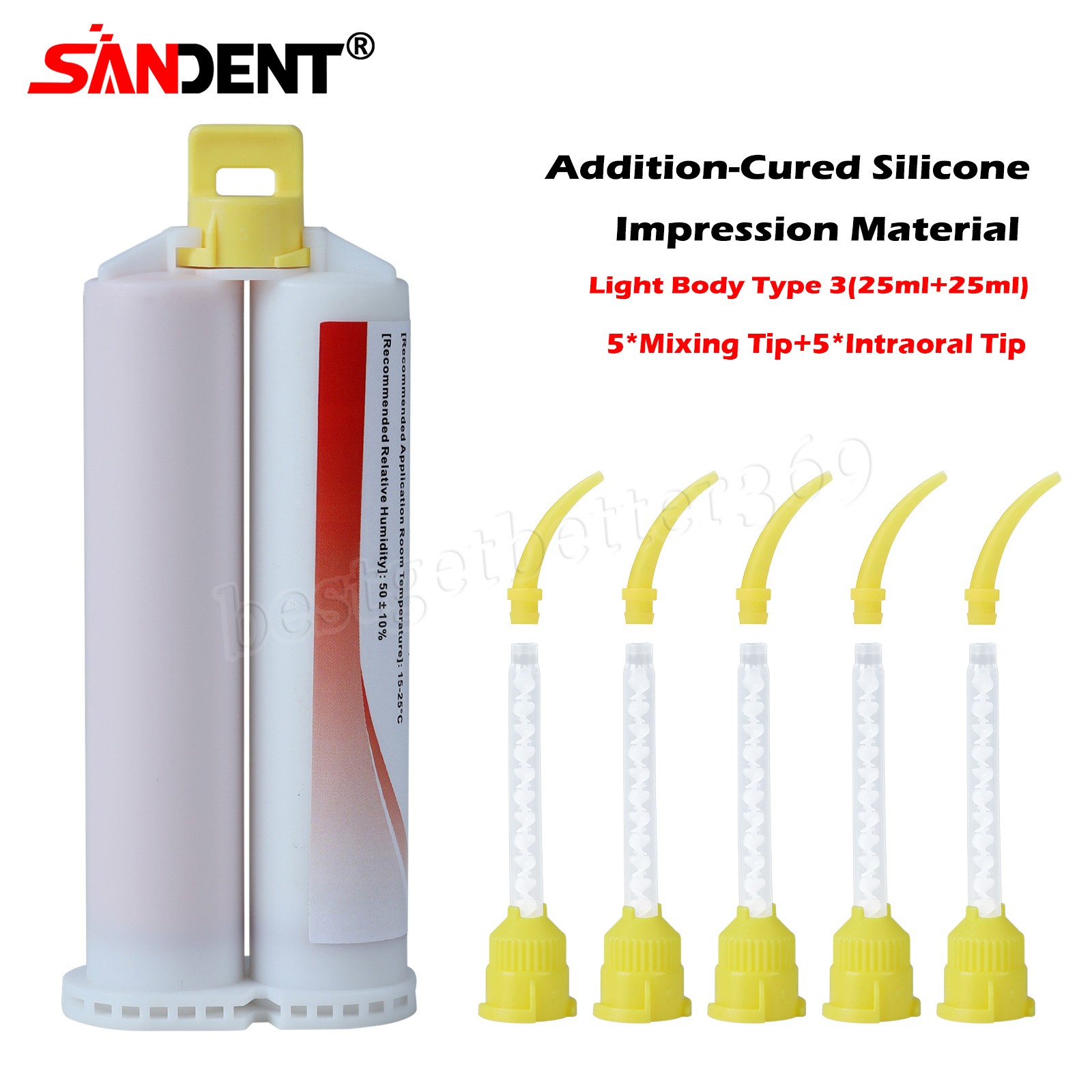 Dental Silicone Elastomeric Impression Material Heavy/Light Body Normal