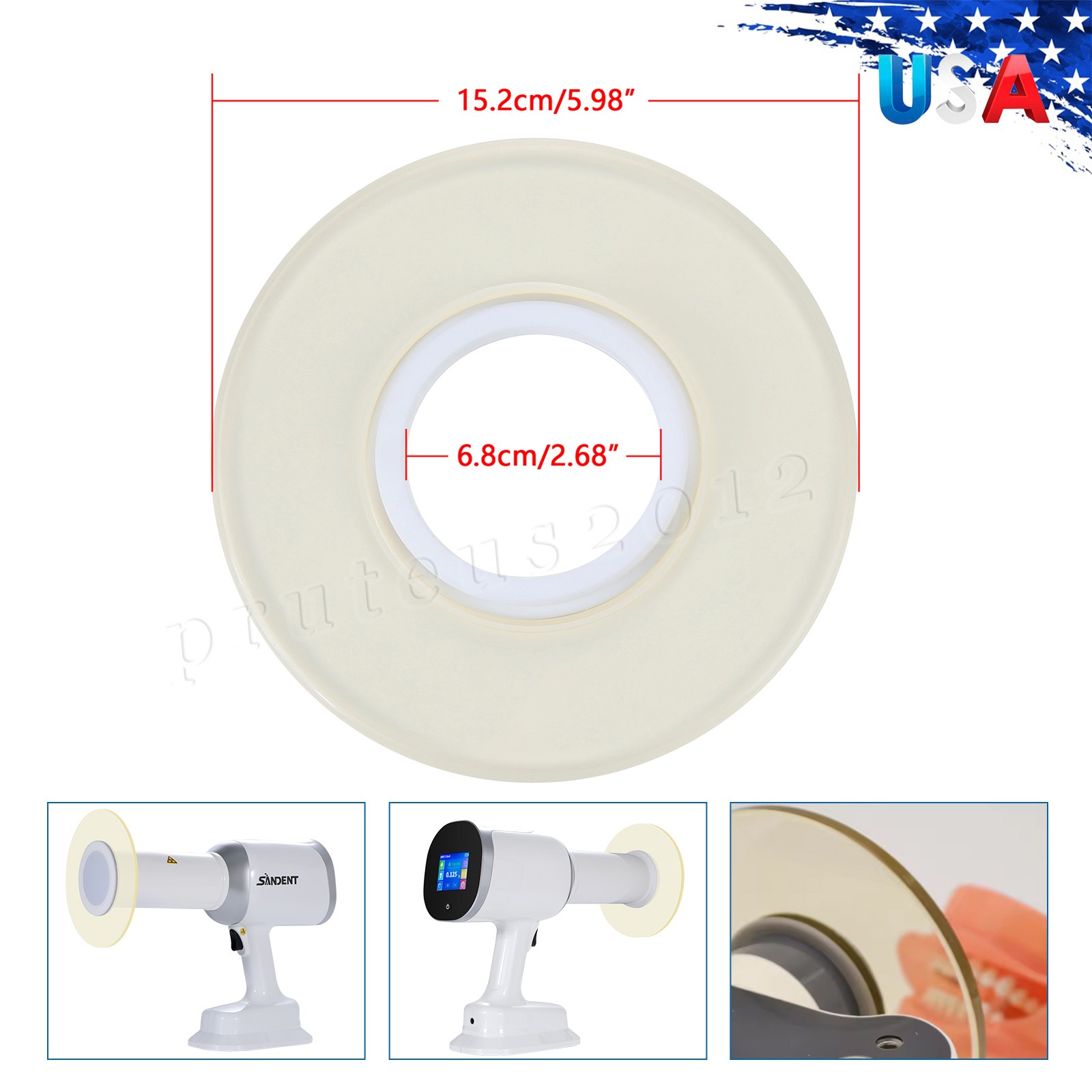 1Pc Dental Scatter Shield Protective Ring for SANDENT X Ray Machine ONLY