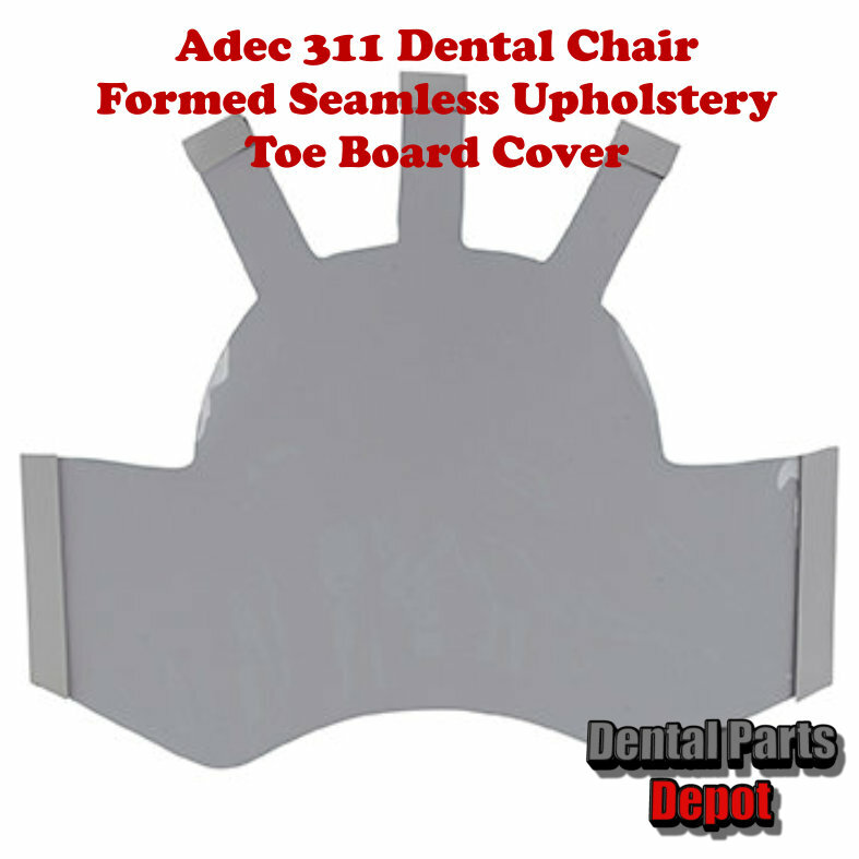 Adec 311 Dental Chair Formed Seamless Toe Board Cover (DCI #2955)