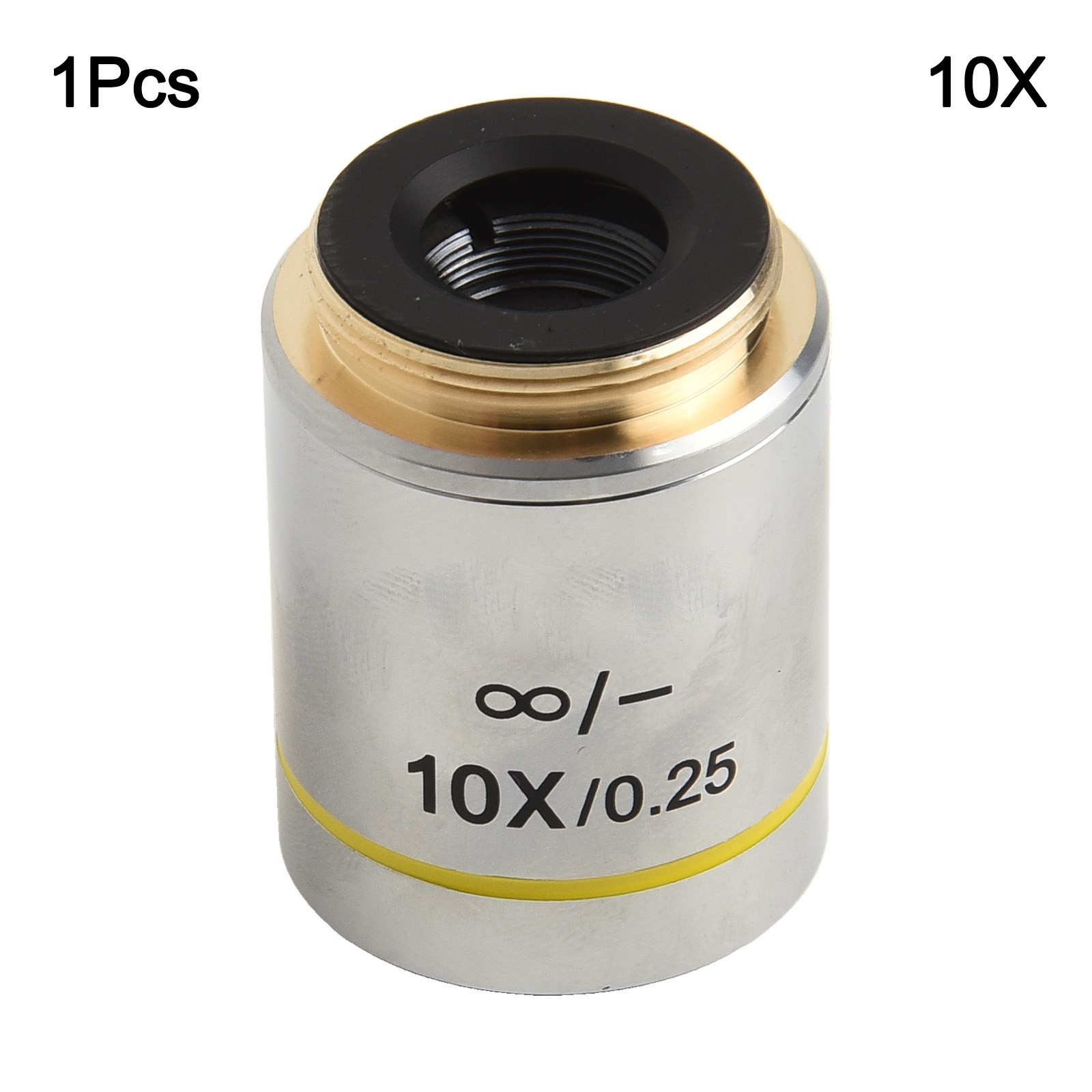 Microscope Accessory Lens Achromatic Design with Multiple Magnifications