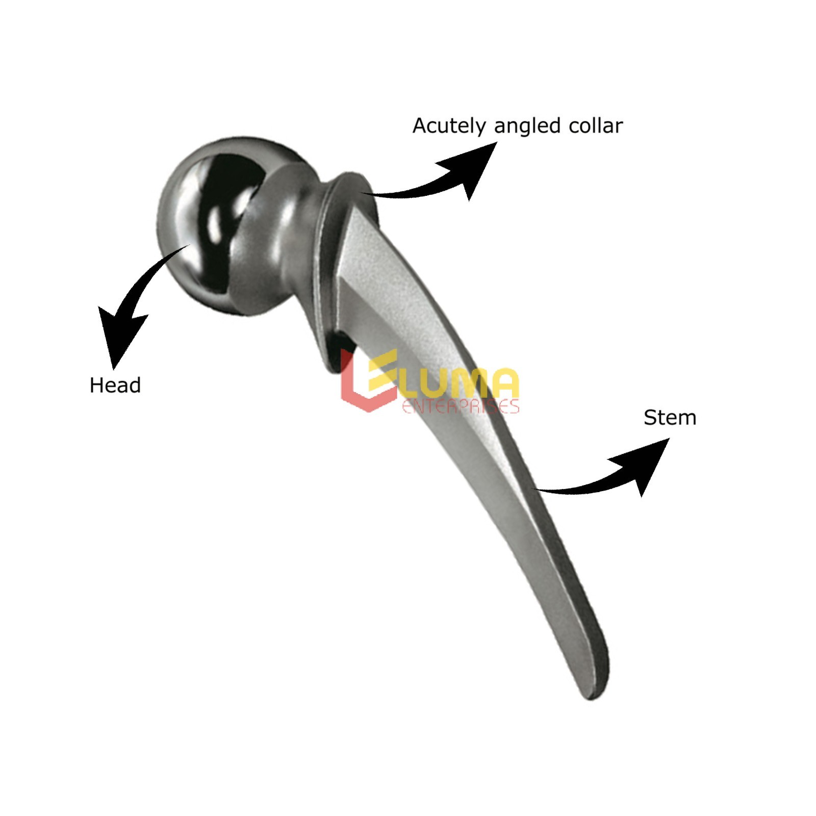 Thompsons Hip Prosthesis Standard Stem Orthopedic Instruments