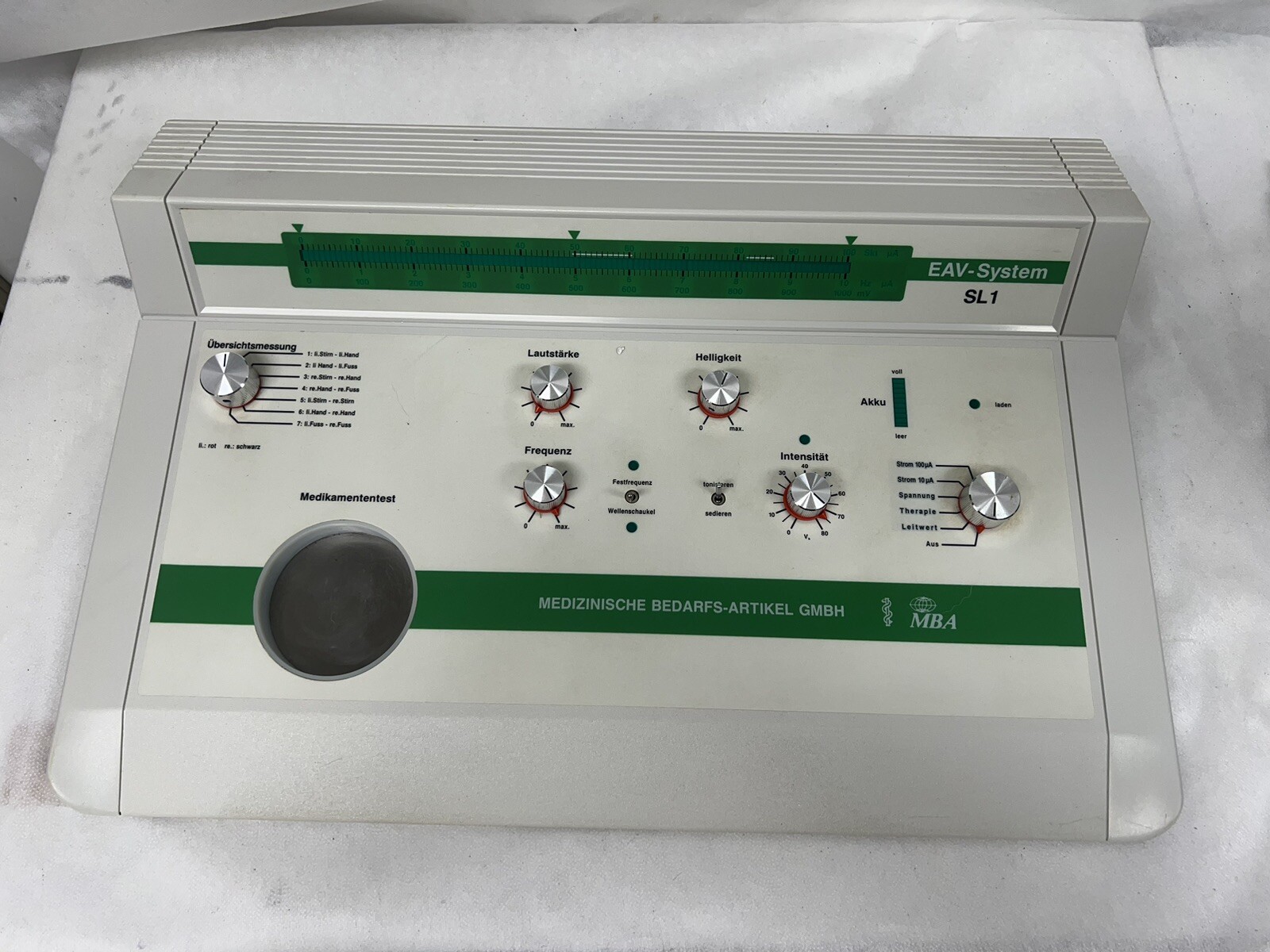 EAV Device SL1 Assessment Testing Tool