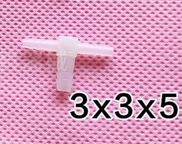 10pcs/bag Dental Fitting Connector For Dental Air Water Plastic Tube Fitting