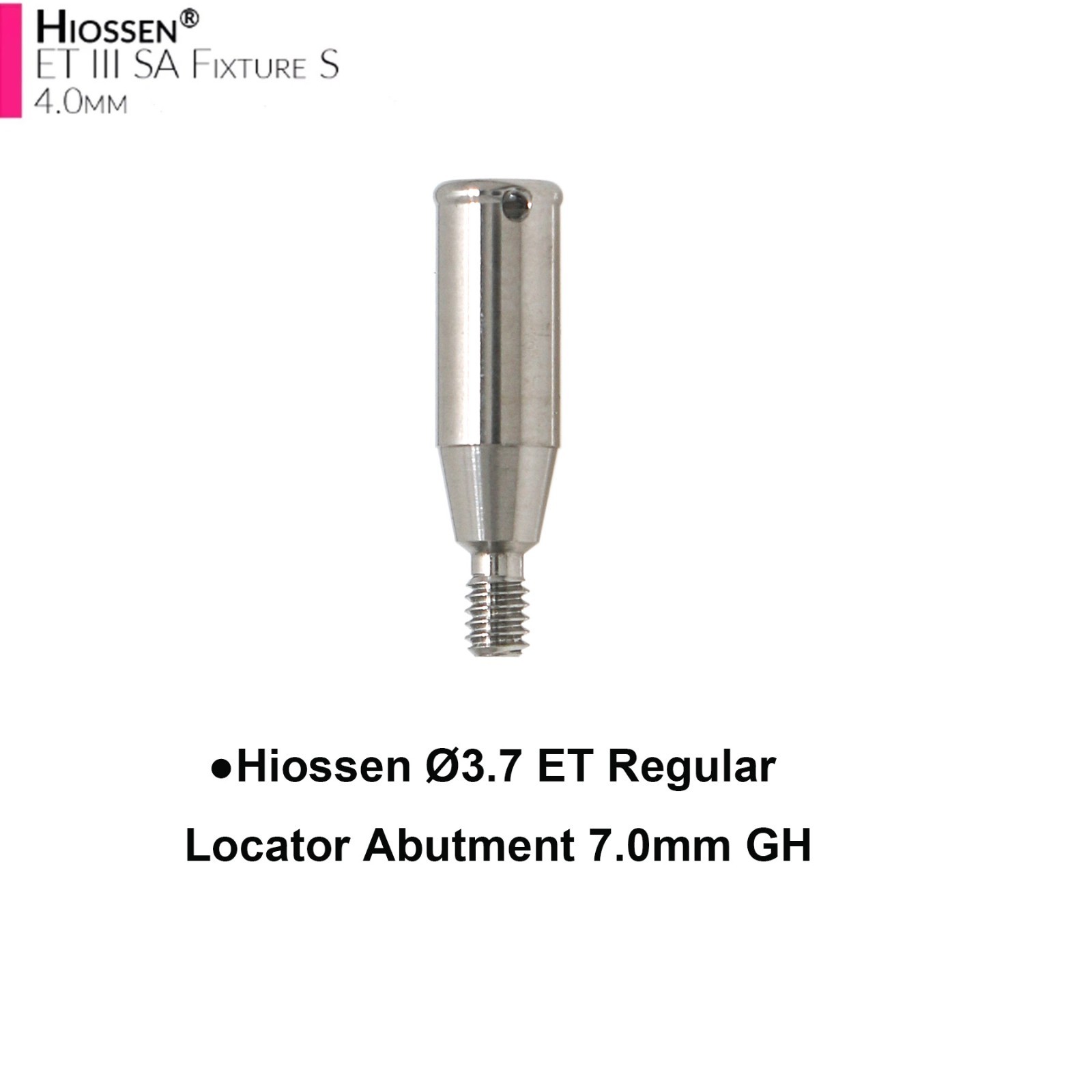 US HIOSSEN Regular Locator Abutment for D3.7mm ET III SA/Osstem/DIO UF/Snucone R