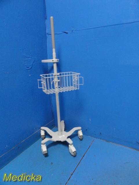 GCX PolyMount Mobile Rolling Equipment Stand Cart w/ Utility Basket ~ 40001
