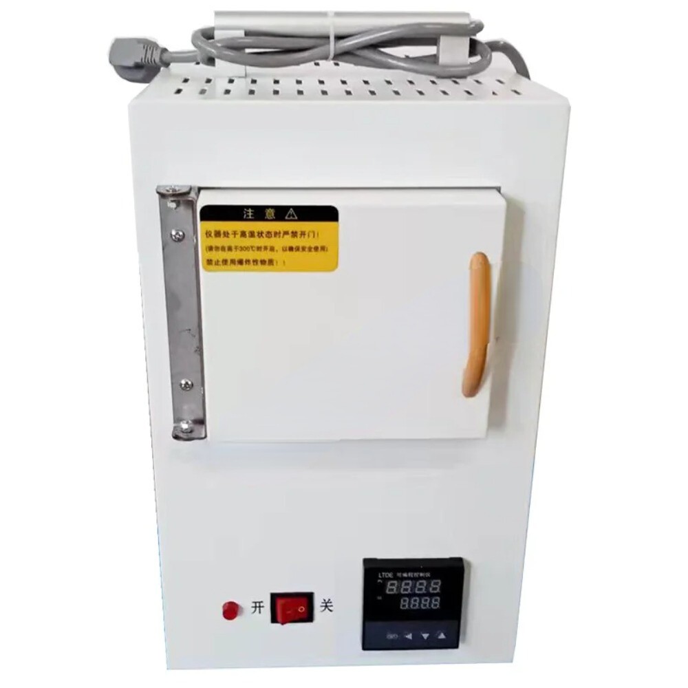 2000W 1200℃ Intelligent Ceramic Fiber Small Electric Muffle Furnace Laboratory