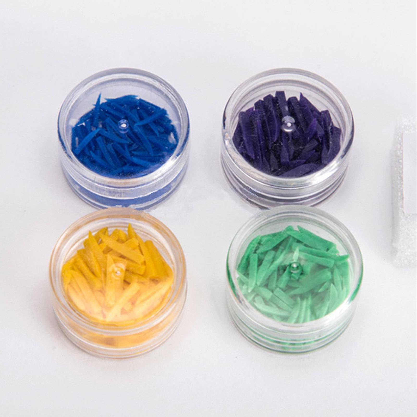 100-1000Pcs Dental Plastic Wedges Tooth Diastema Gap Wedge Dental Supply 4 Sizes