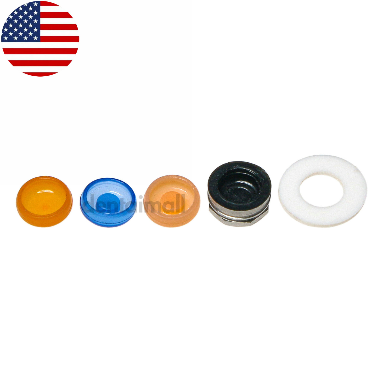 US Universal Metal Housing Caps 1.2/2.4lbs Overdenture Implant Retention Caps