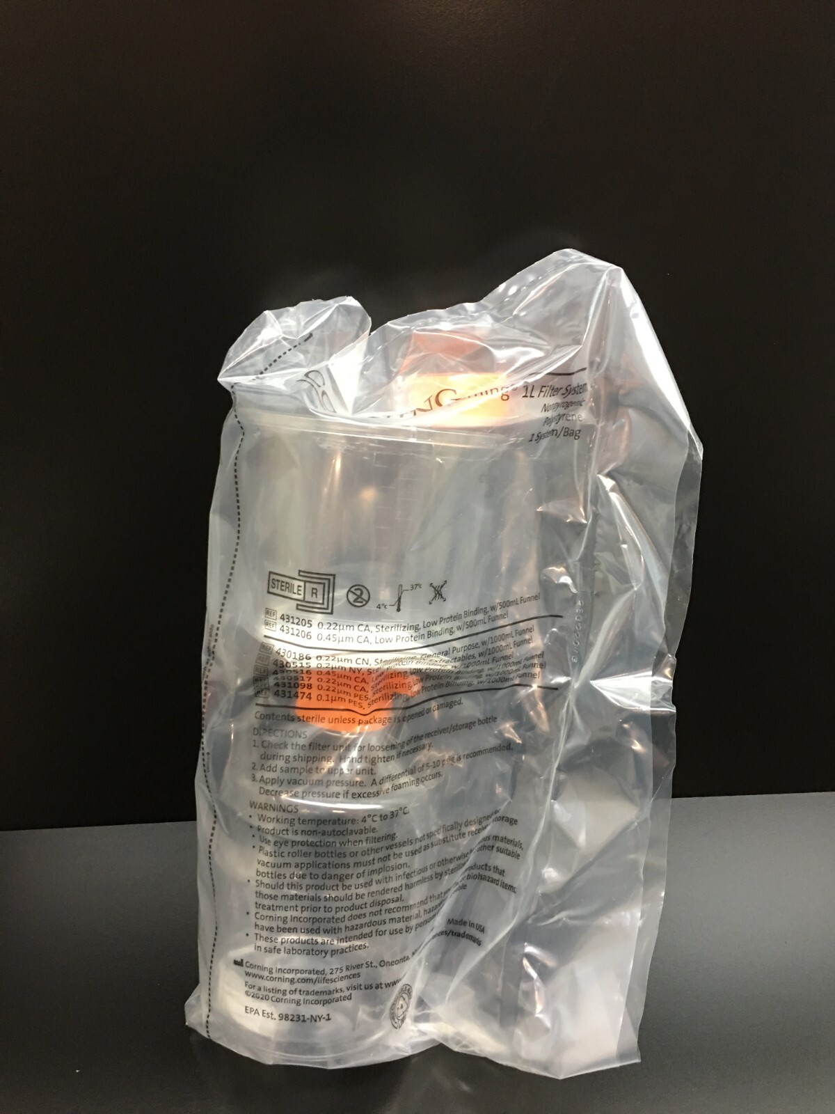 Corning REF 431098 | 0.22um PES 1L Vacuum Filtration Systems