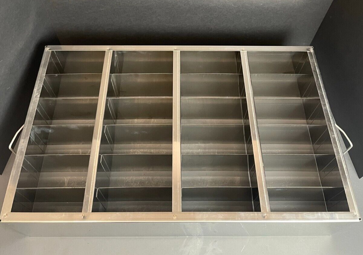 Panasonic Upright Lab Freezer Rack Holds 24 Standard Boxes 22.2 x 12.6 x 5.3 in.