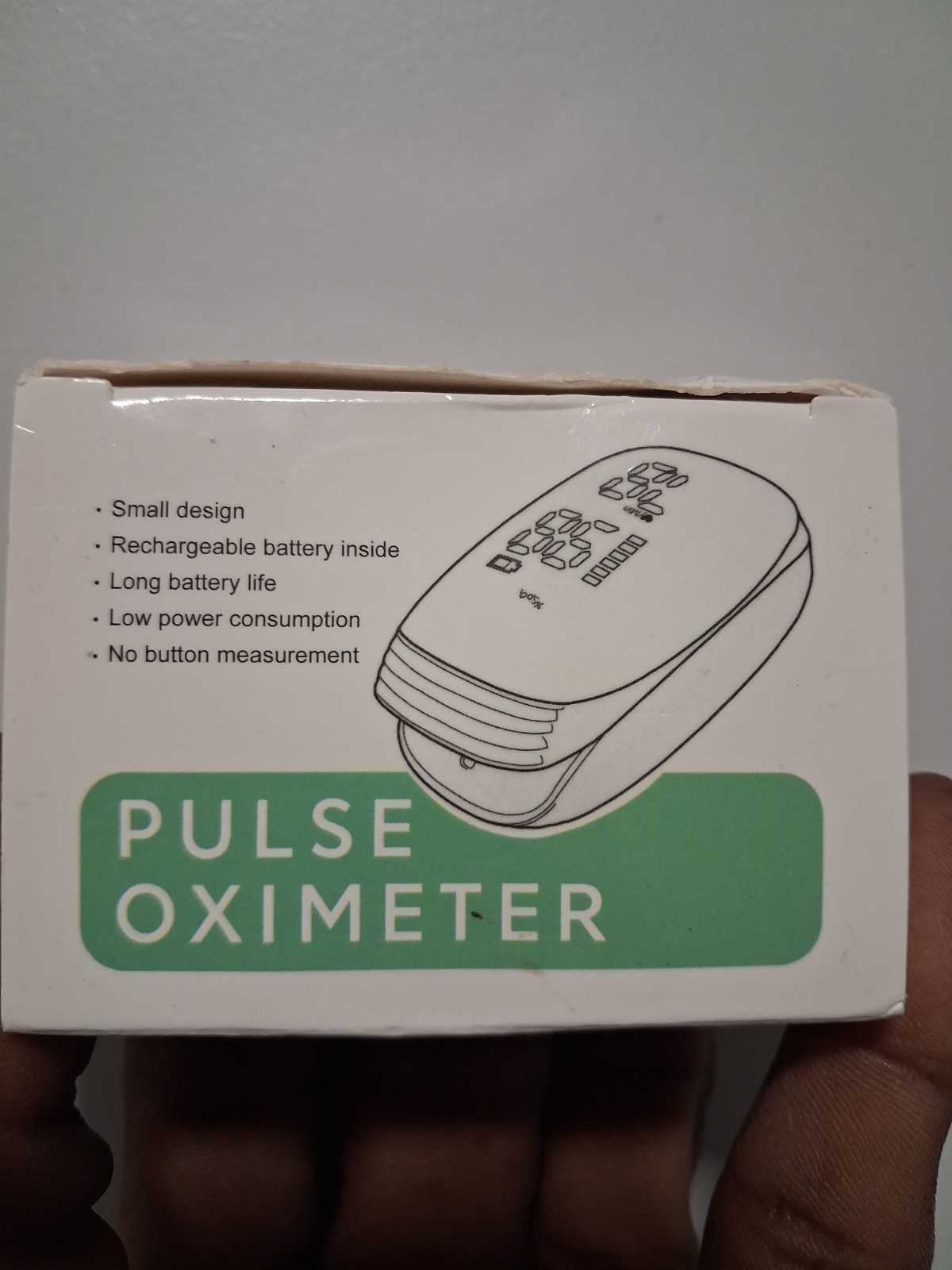 TY-05 Fingertip Pulse Oximeter Rechargeable No-Button Measurement Family Medici…
